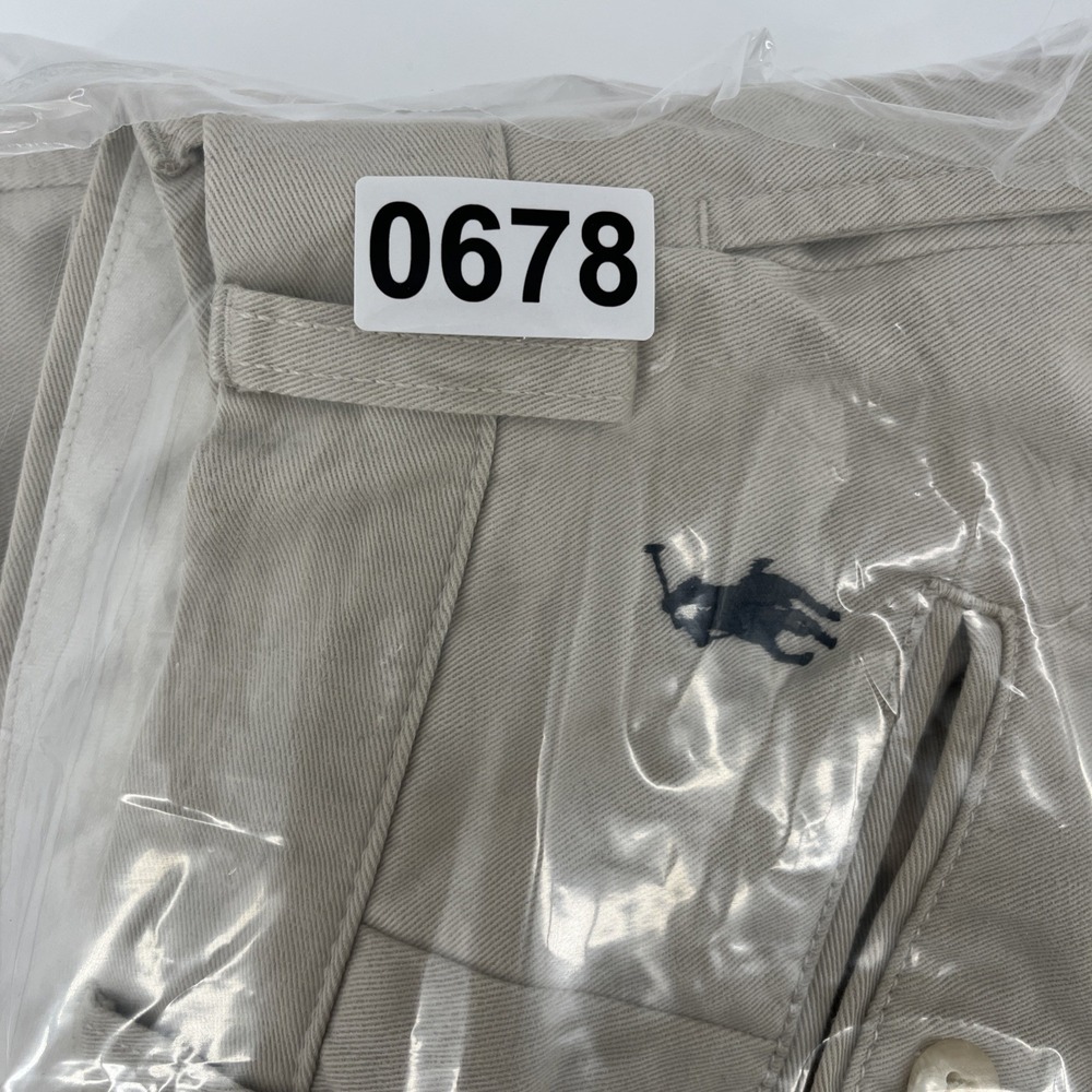 Vintage Polo Ralph Lauren Pleated Chino Pants Mens 35 - Picture 11 of 11